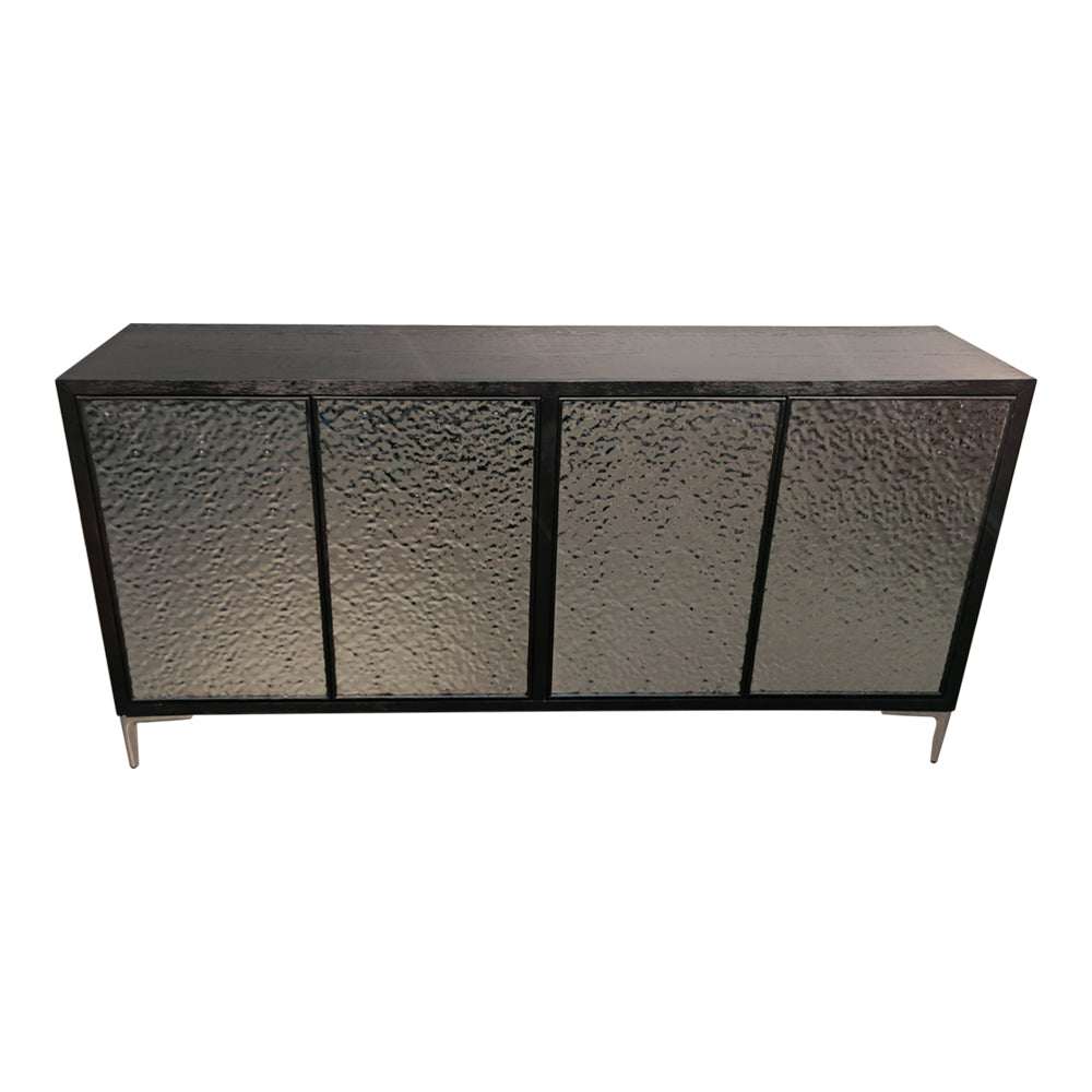 Brio Multi-function Stainless Steel 4-Door Cabinet