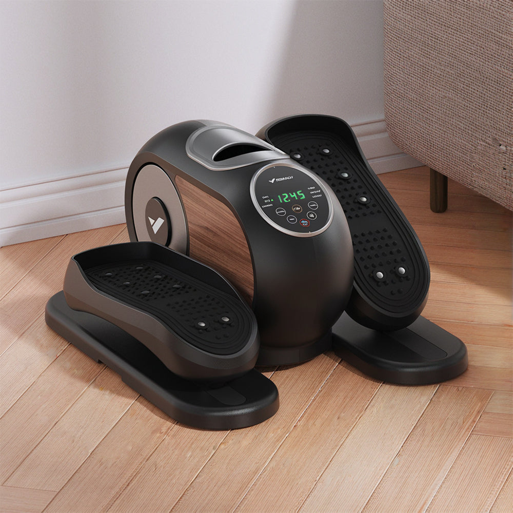 MERACH Under Desk Elliptical Machine for Home
