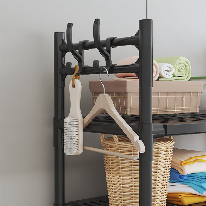 Freestanding Washing Machine Top Shelf – Multi-Tiered, Mobile, Heavy-Duty & Space-Saving, Rust-Proof Carbon Steel, Multi-Functional Storage