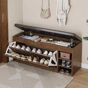 Multi-Functional Sit-On Shoe Cabinet