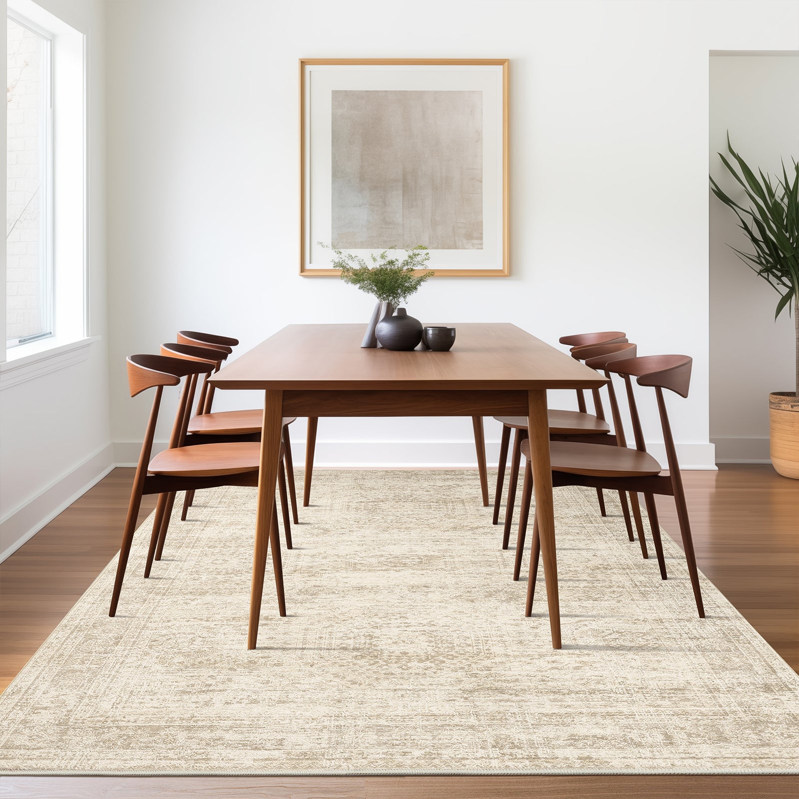 1pc Area Rug for Living Room Washable Rugs Non Slip Indoor Floor Carpet Foldable Large Soft Area Rug