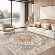 1pc Area Rug for Living Room Washable Rugs Non Slip Indoor Floor Carpet Foldable Large Soft Area Rug