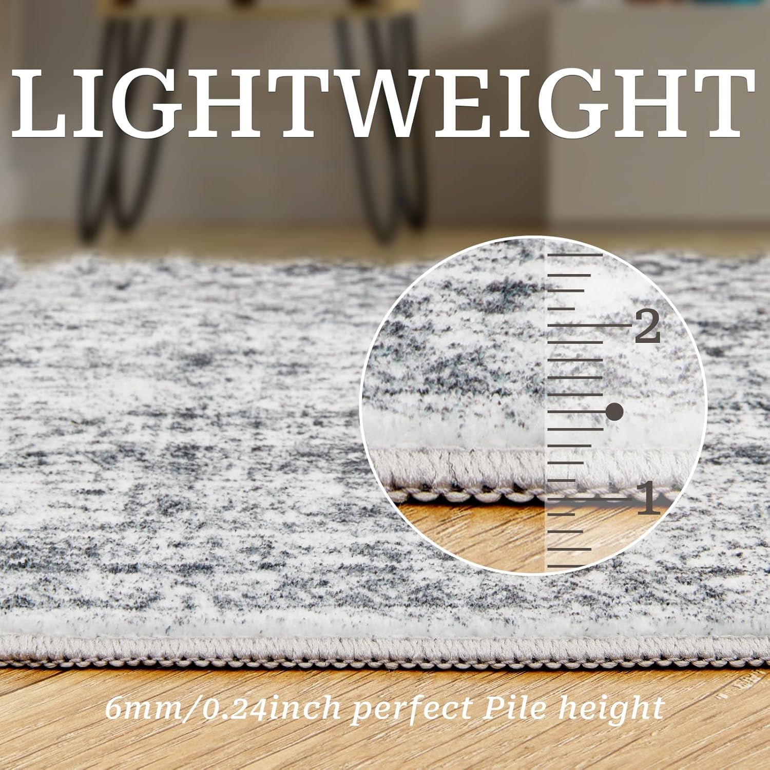 1pc Runner Rug for Corridor Washable Rugs Non Slip Indoor Floor Carpet Foldable Large Soft Area Rug