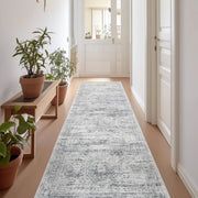 1pc Runner Rug for Corridor Washable Rugs Non Slip Indoor Floor Carpet Foldable Large Soft Area Rug