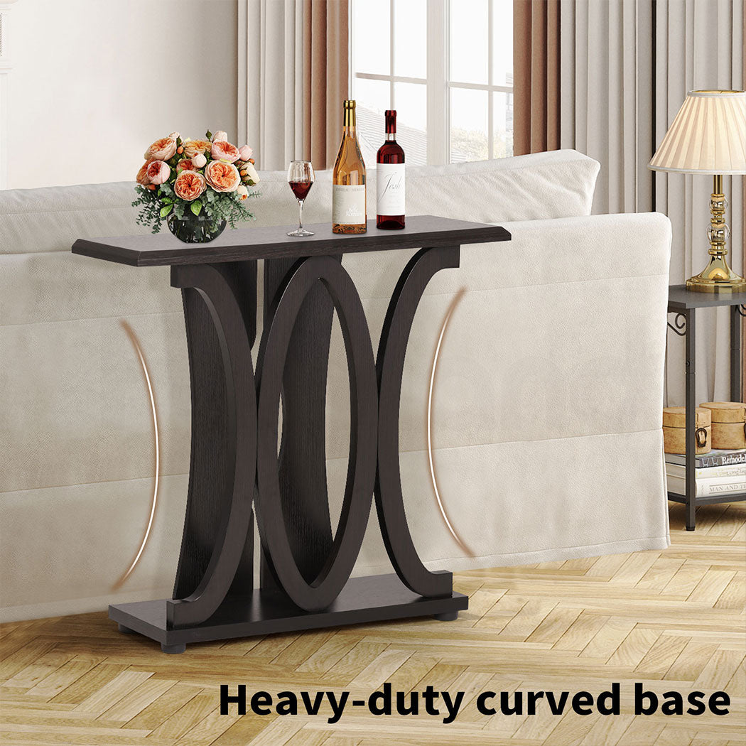 Familand 91.5cm Wooden Console Hallway Table - Entryway Tables Behind Sofa Couch for Living Room