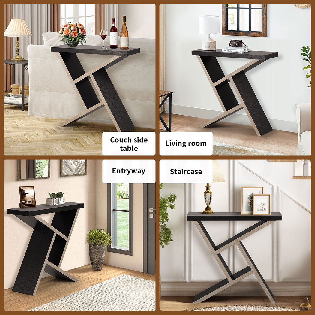 Familand 91.5cm Wooden Console Hallway Table - Entryway Tables Behind Sofa Couch for Living Room