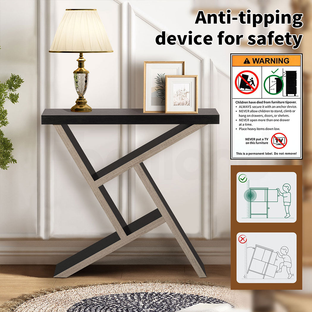 Familand 91.5cm Wooden Console Hallway Table - Entryway Tables Behind Sofa Couch for Living Room