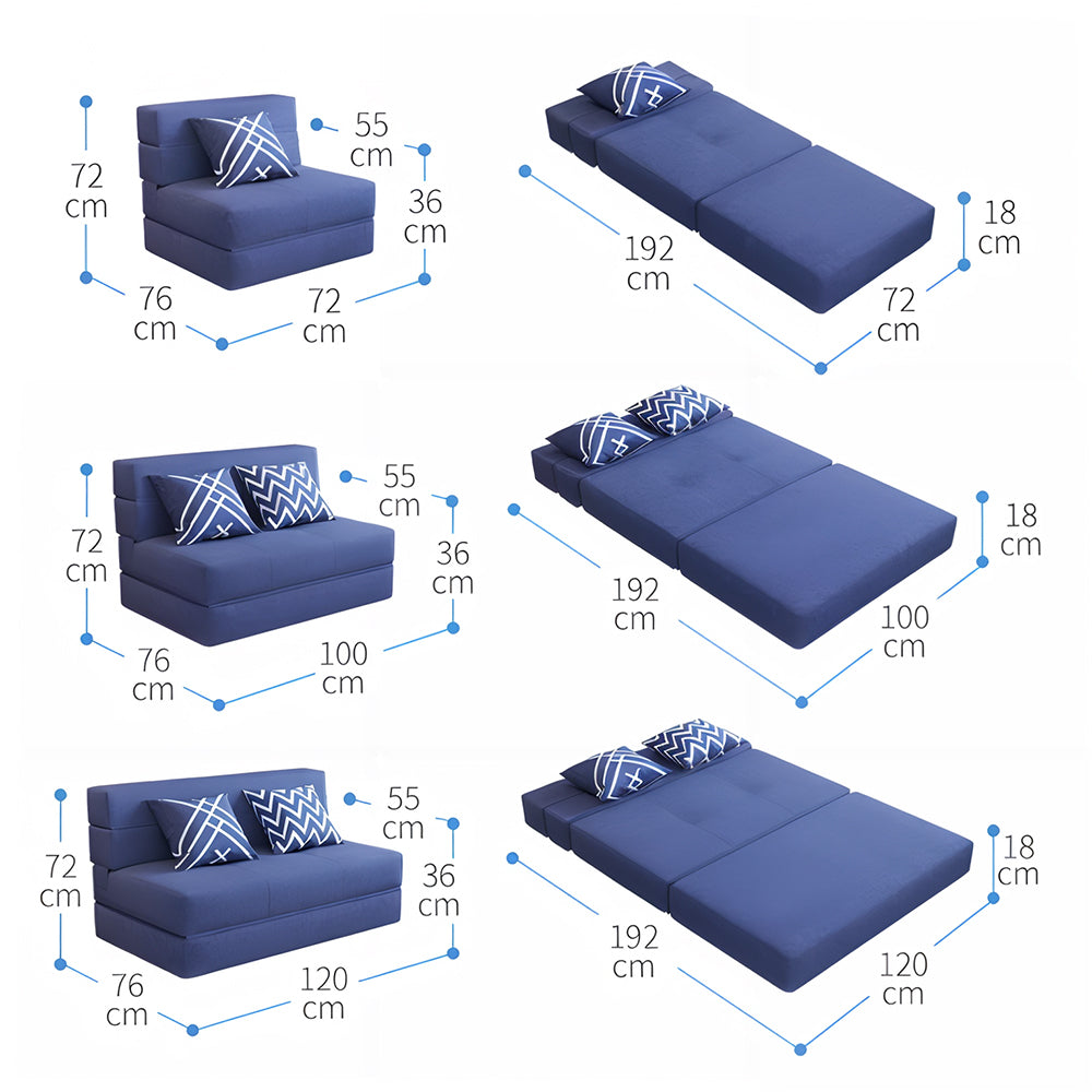 Modern Minimalist Foldable Sofa Bed
