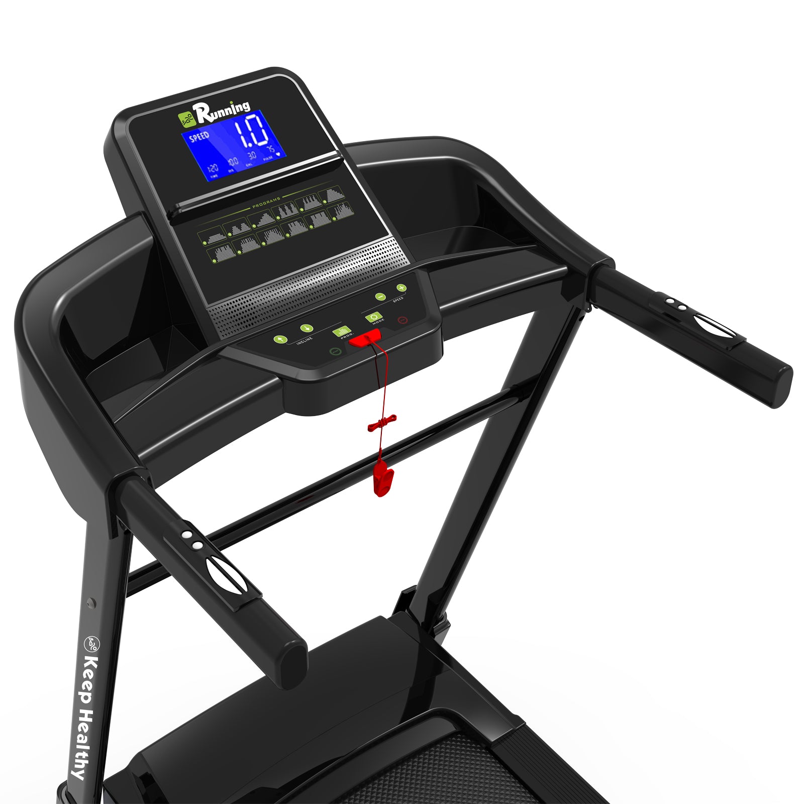 Treadmill with 15% Auto Incline - 400 LBS Capacity, 3.5HP Electric Folding Treadmill Up to 16MPH Speed, Bluetooth Speaker,APP