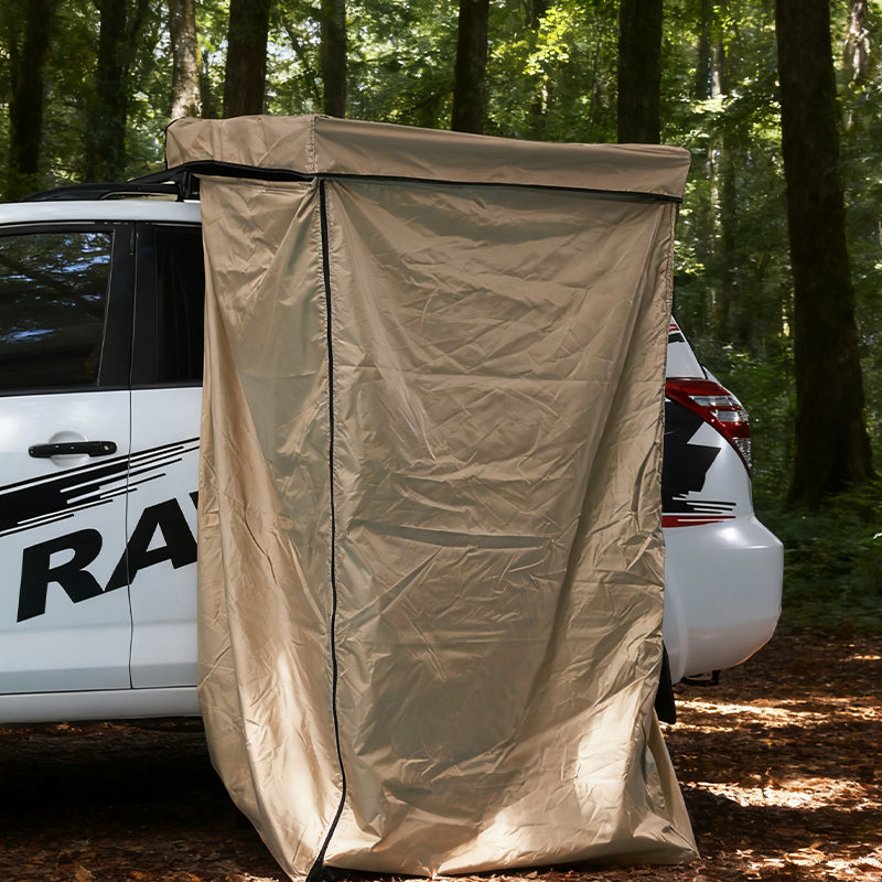 Car side shower tent, outdoor camping car mounted shower tent, outdoor mobile toilet, side tent