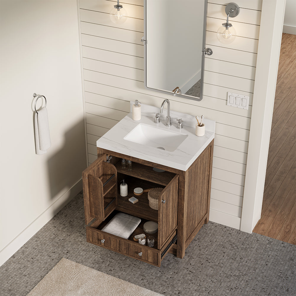 Brio Bathworks Willowbrook 30“ Single Vanity
