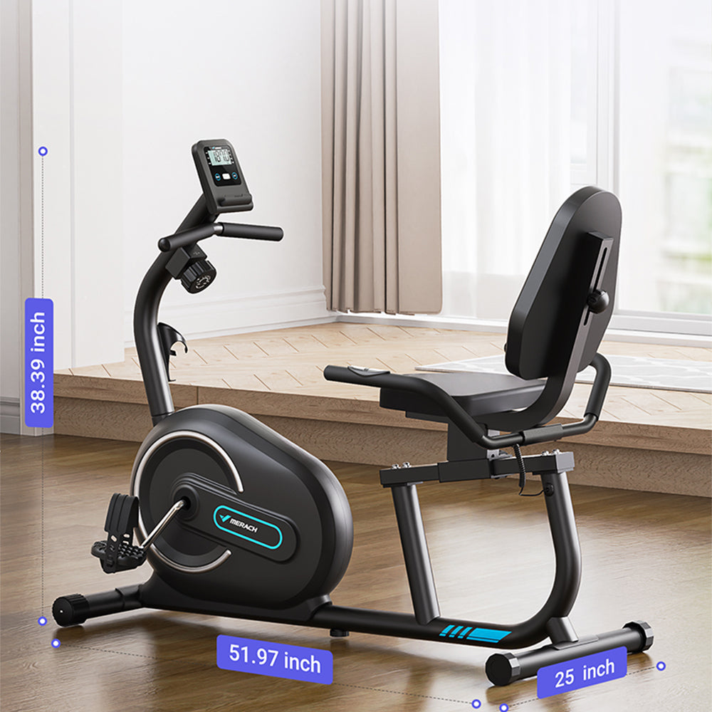 MERACH Recumbent Exercise Bike for Home