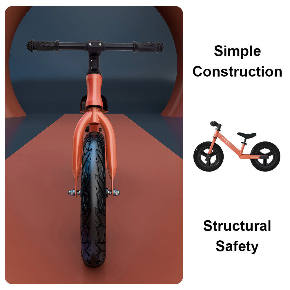Eeeza High-Carbon Steel Ride On Balance Bike
