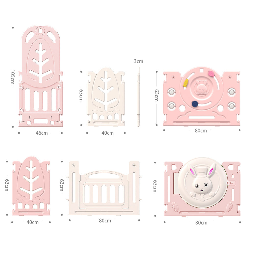 Eeeza Foldable Children's Playpen With Swing