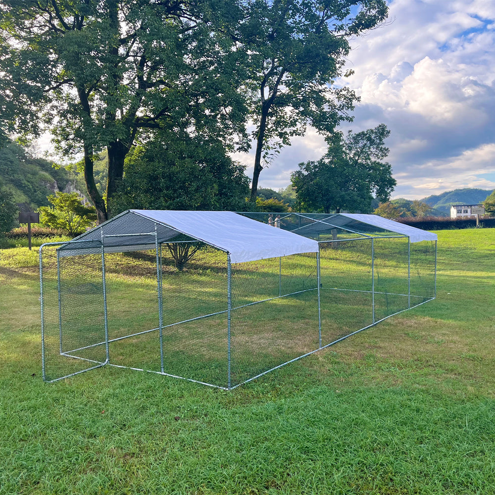 Eeeza 2m/4m/6m/8m Chicken Cage Duck Cage With Cover