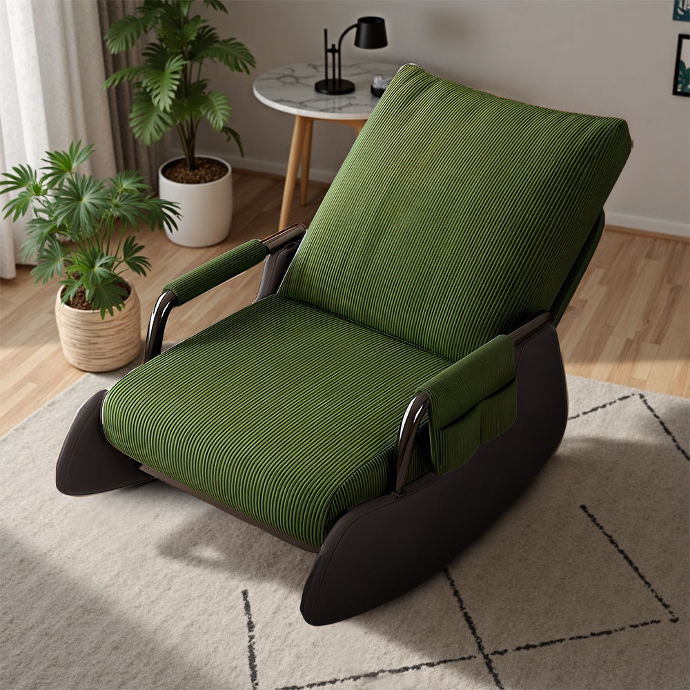 Eeeza Foldable Carbon Steel Frame Leisure Rocking Chair