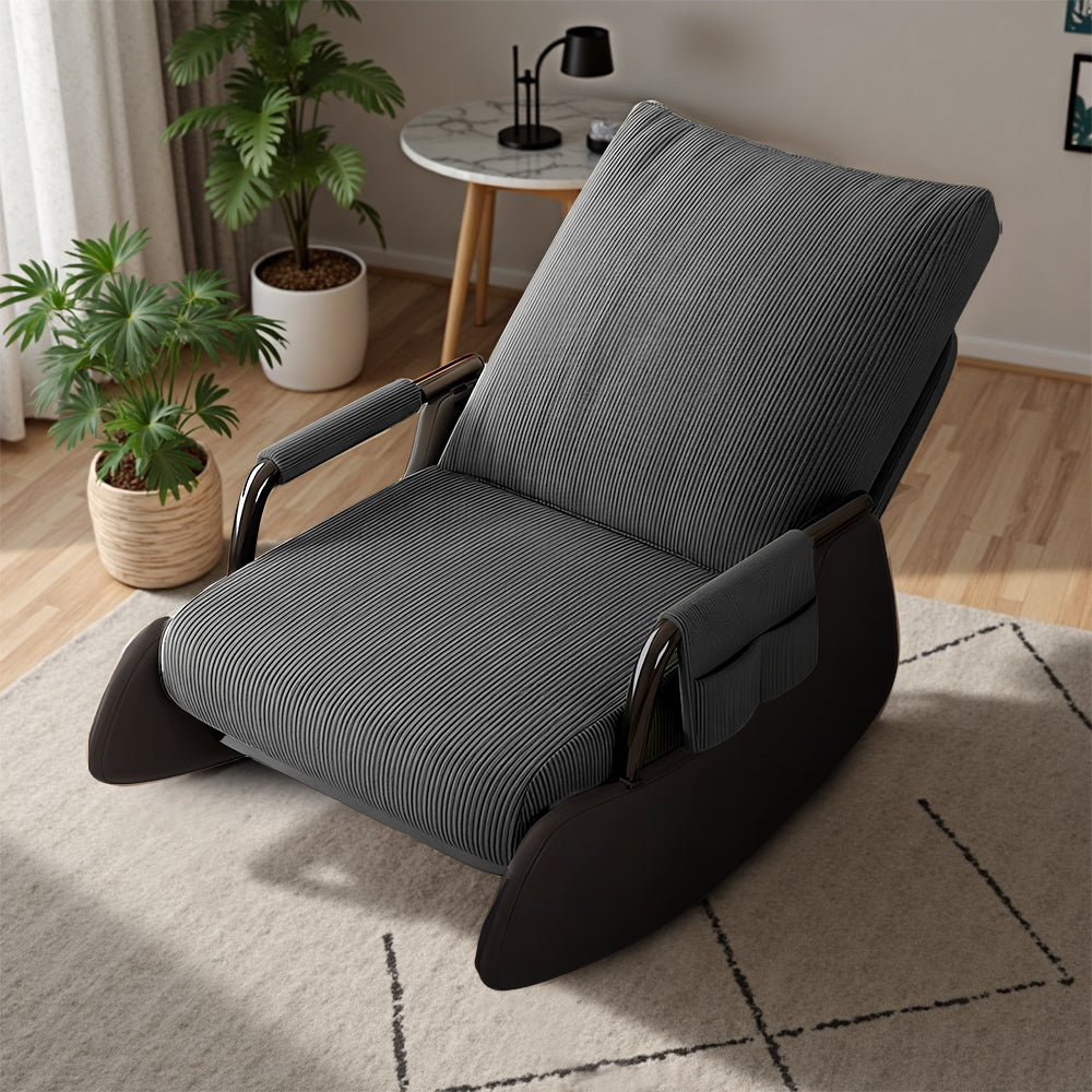 Eeeza Foldable Carbon Steel Frame Leisure Rocking Chair