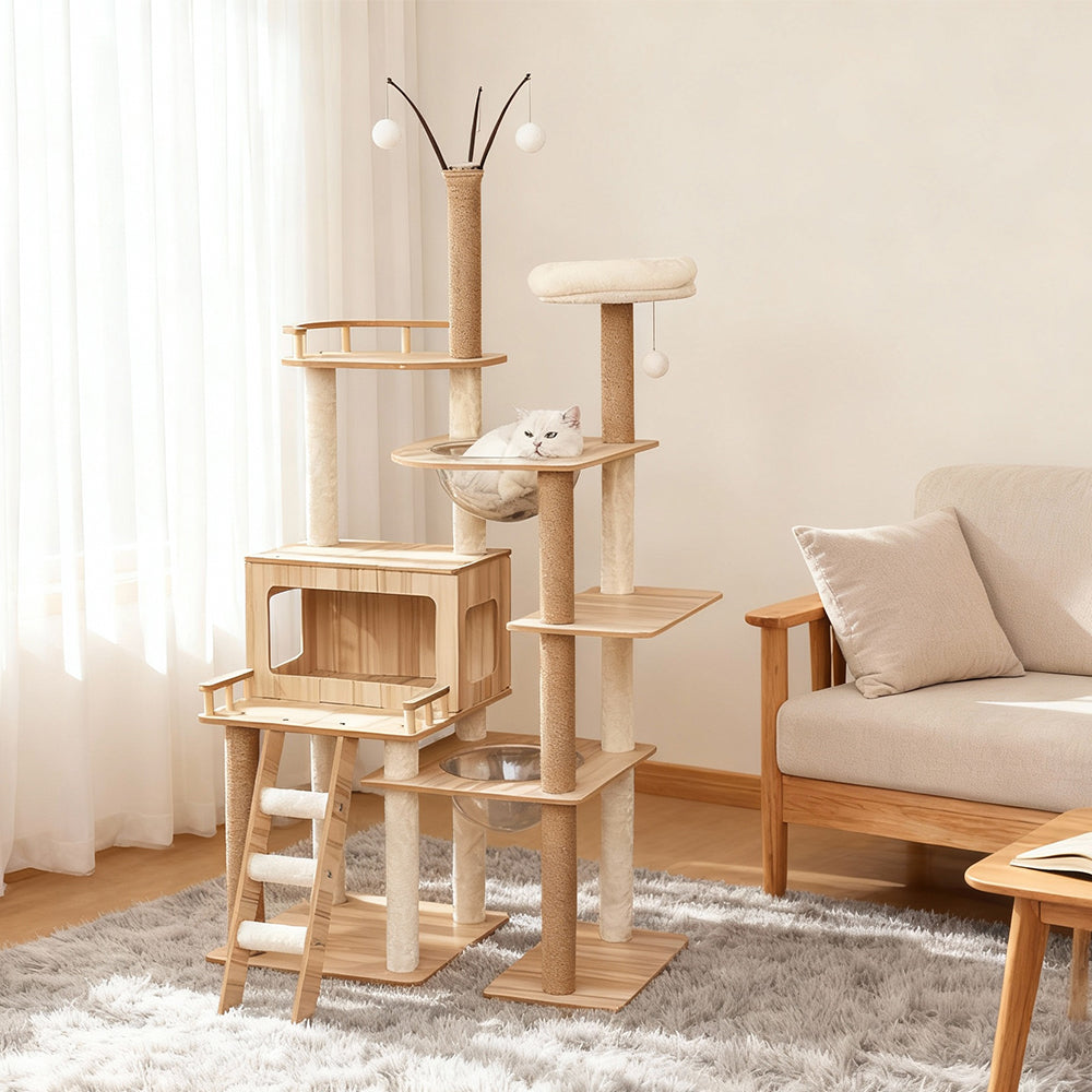 Eeeza Durable And Stable MDF Cat Climbing Frame