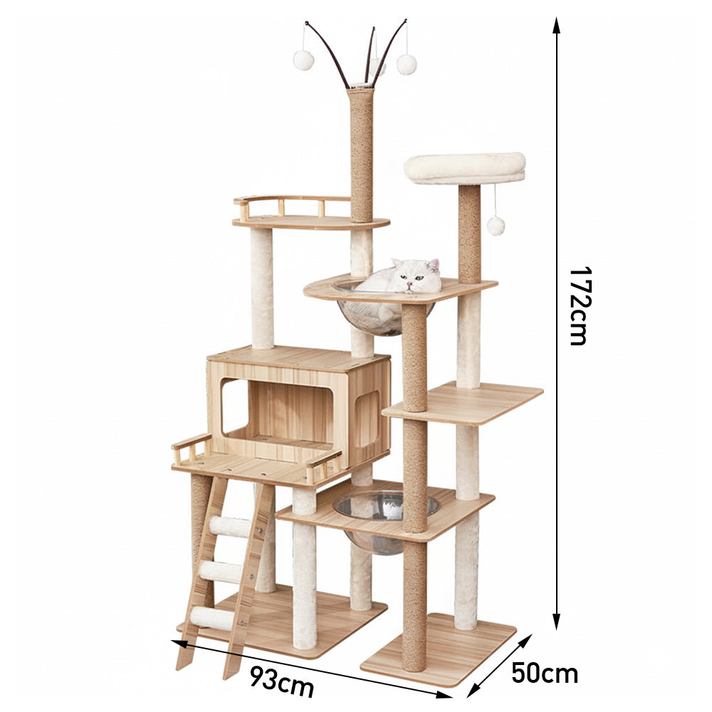 Eeeza Durable And Stable MDF Cat Climbing Frame