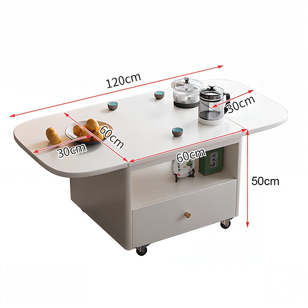 Eeeza Fashionable Foldable Storage Coffee Table