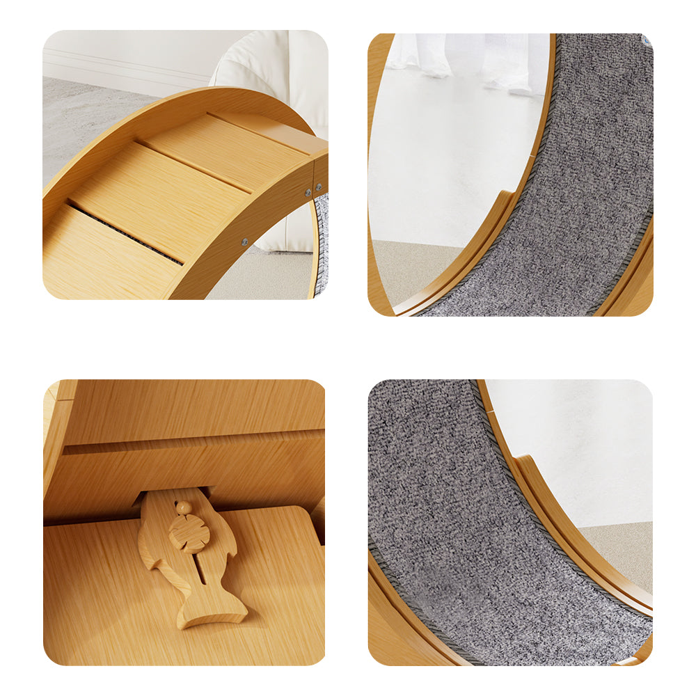 Eeeza Soft And Non-slip Cat Treadmill Made Of High-Density Fiberboard