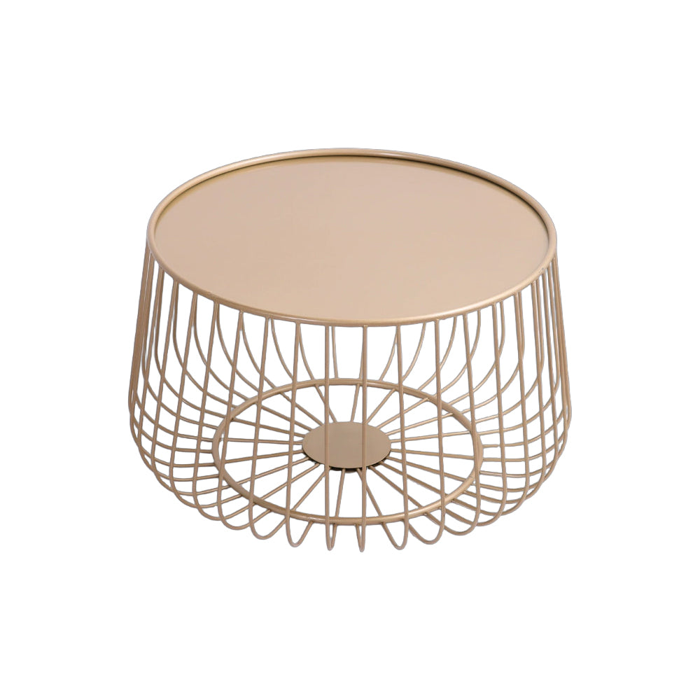 Eeeza Metal Pumpkin-shaped Coffee Table