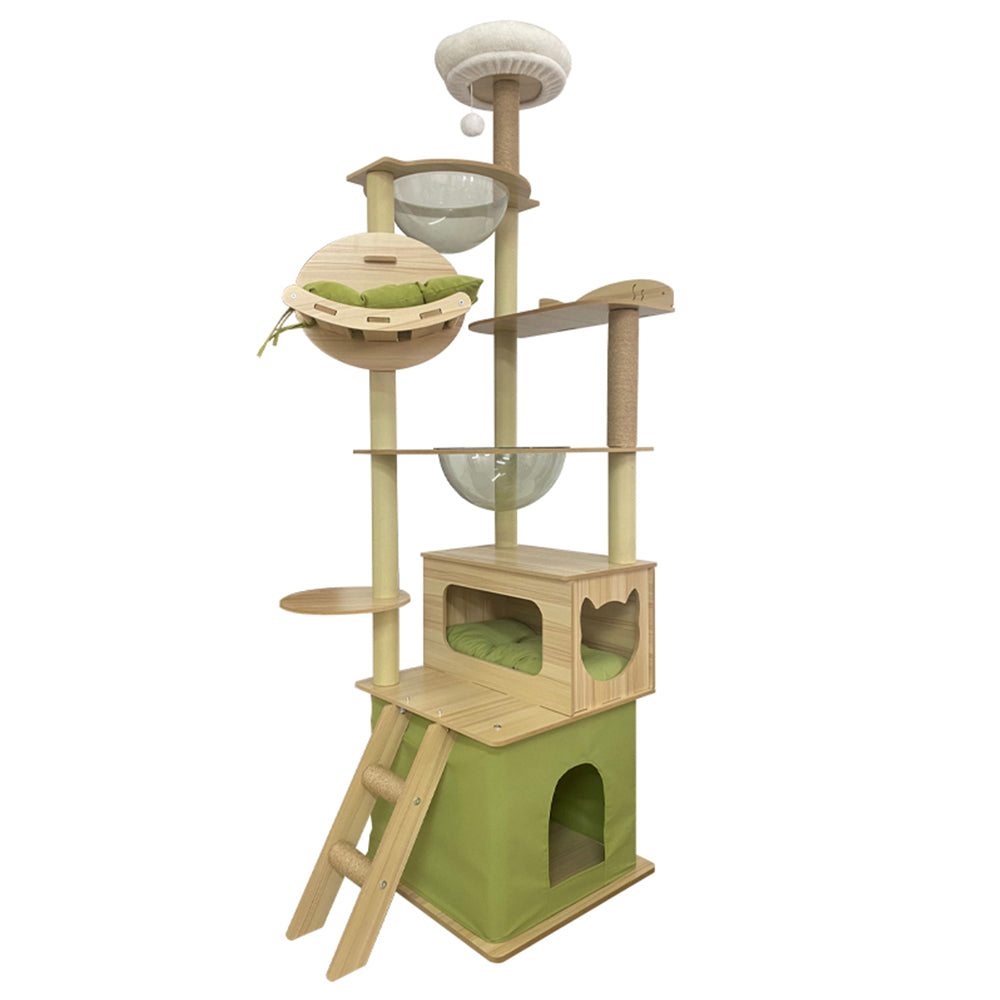 Eeeza Warm And Cozy Multi-Tiered Cat Climber