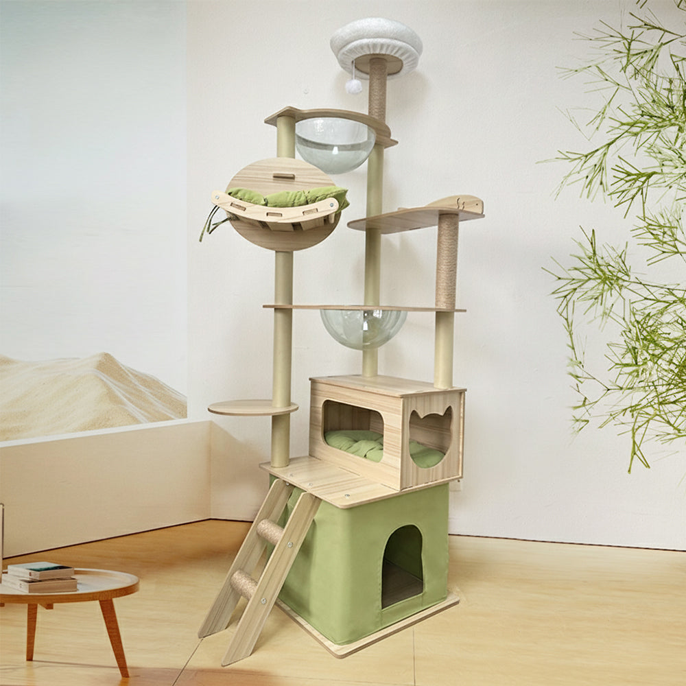 Eeeza Warm And Cozy Multi-Tiered Cat Climber