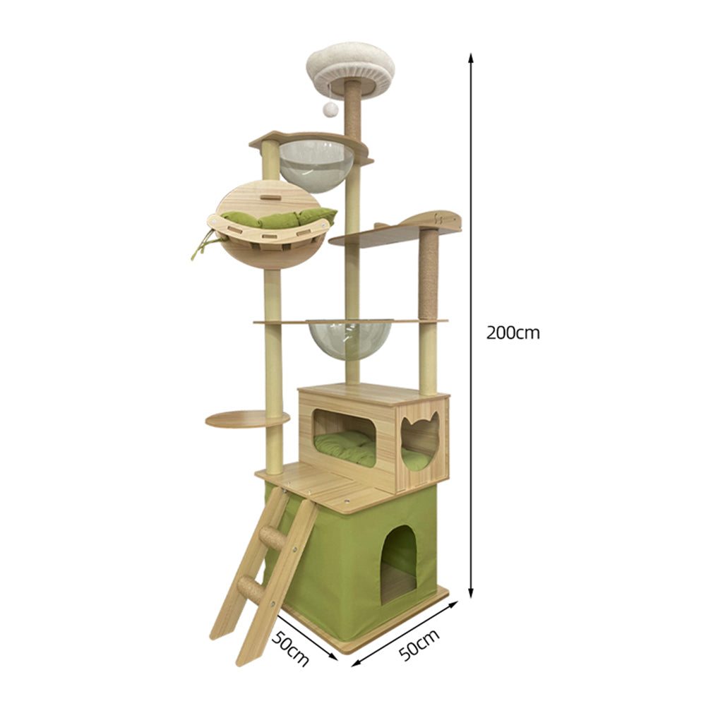 Eeeza Warm And Cozy Multi-Tiered Cat Climber