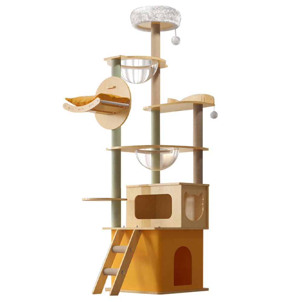 Eeeza Warm And Cozy Multi-Tiered Cat Climber