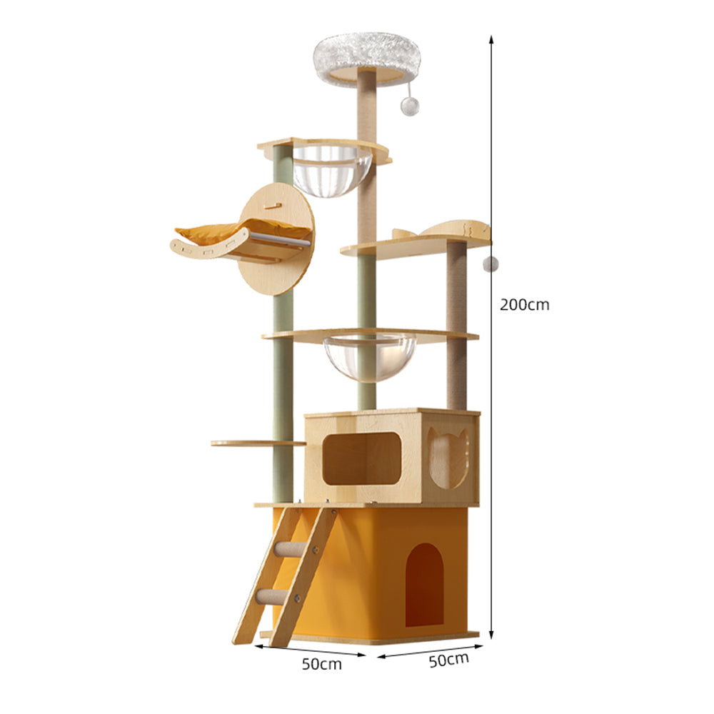 Eeeza Warm And Cozy Multi-Tiered Cat Climber