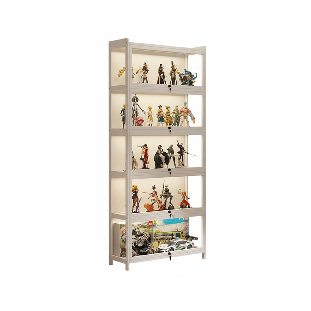 Eeeza Spacious Minimalist Display Cabinet