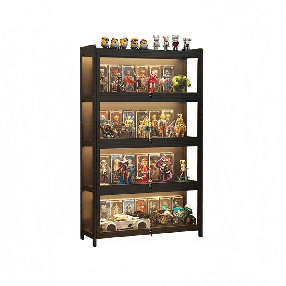 Eeeza Spacious Minimalist Display Cabinet