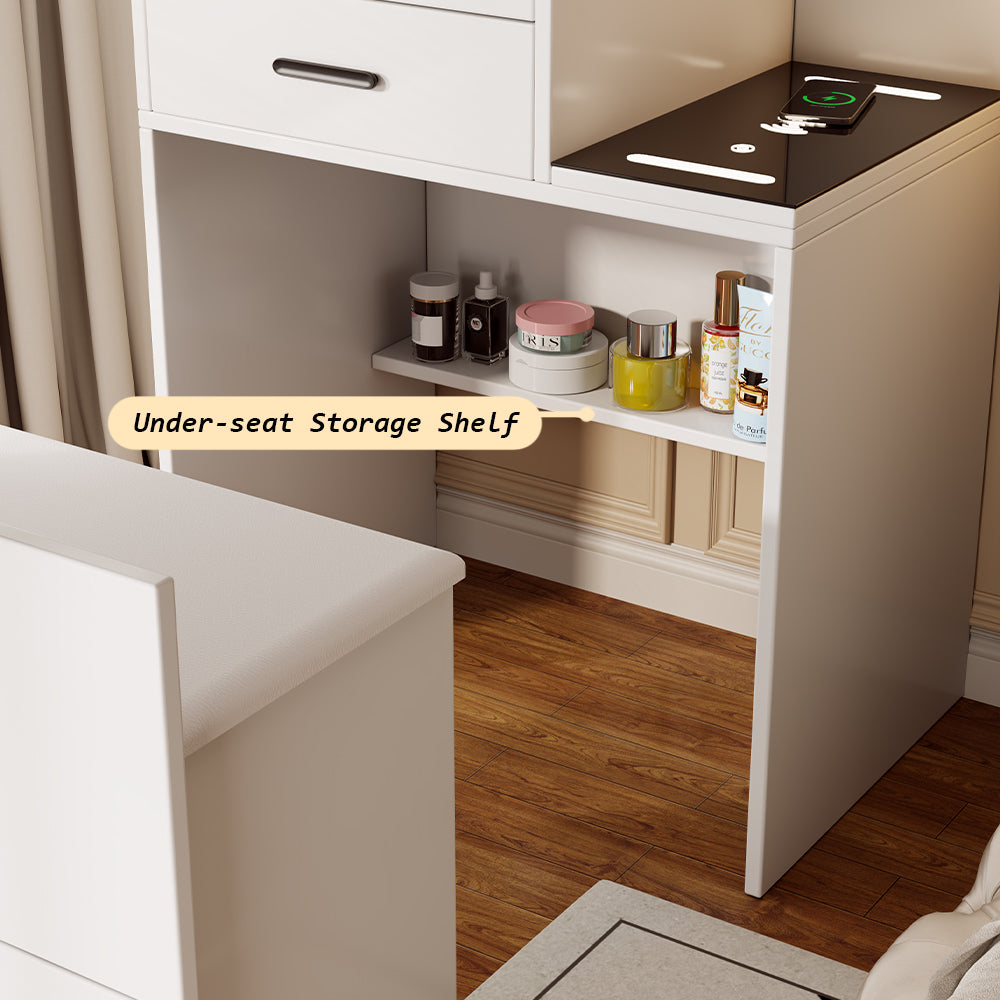Eeeza Modern Minimalist Multifunctional Dressing Table