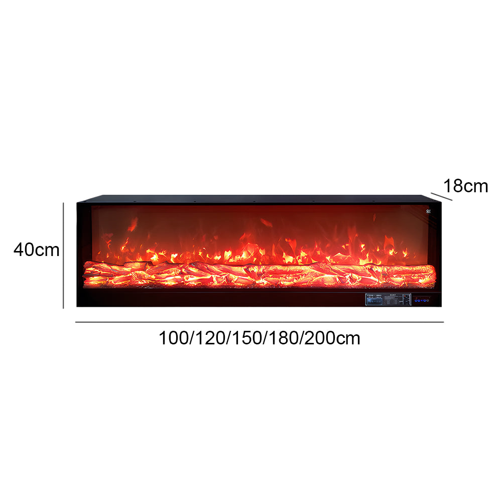 Eeeza Simulated Flame Electric Fireplace Decoration