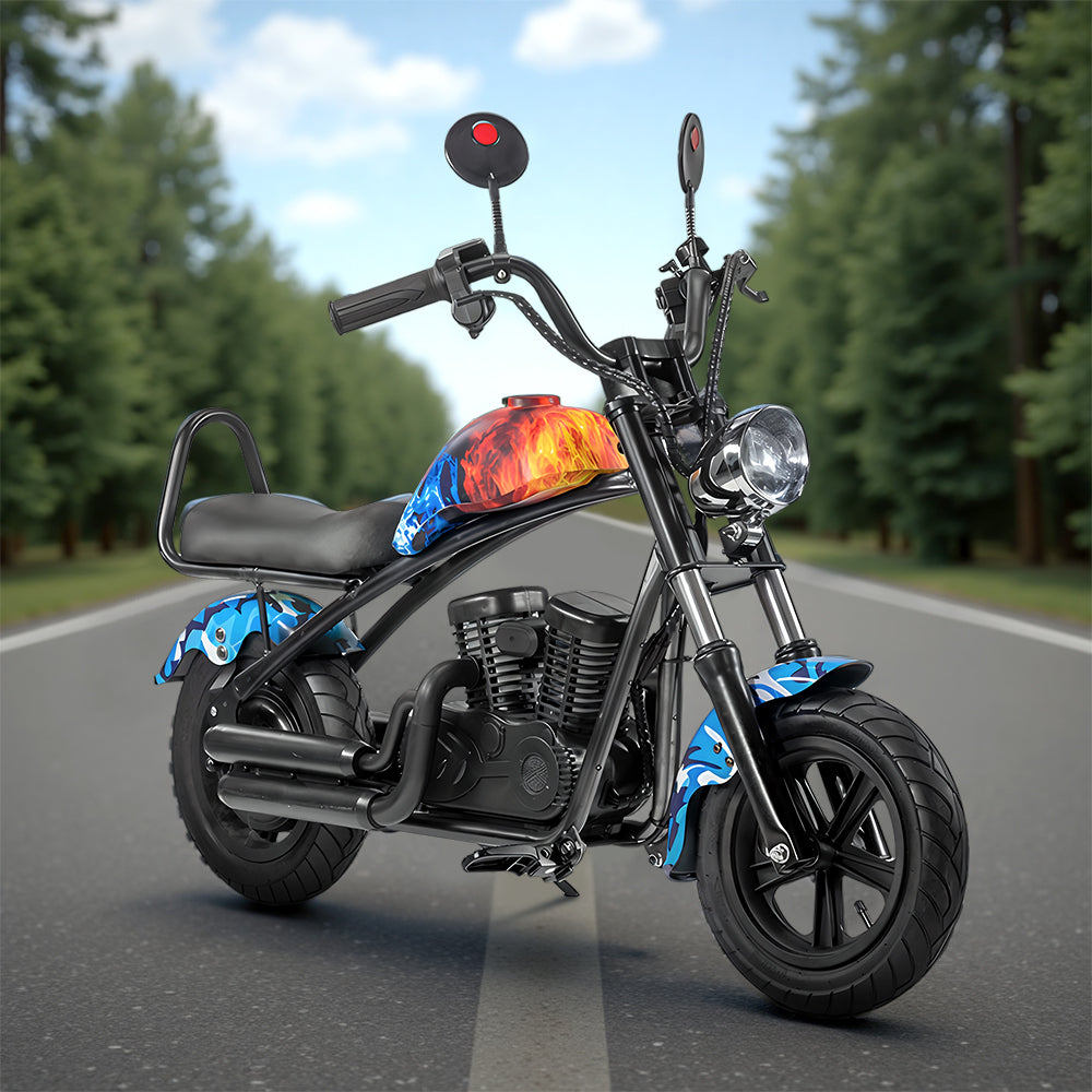 Eeeza 180W 24V 5.2Ah Harley Motorcycle With Brushless Motor