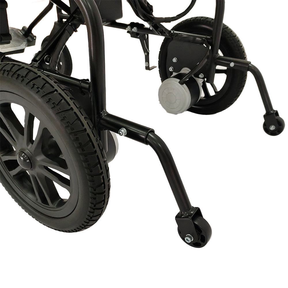 Eeeza Foldable Electric Wheelchair – Dual Motor Mobility with 10–15km Range, Compact & Travel-Ready