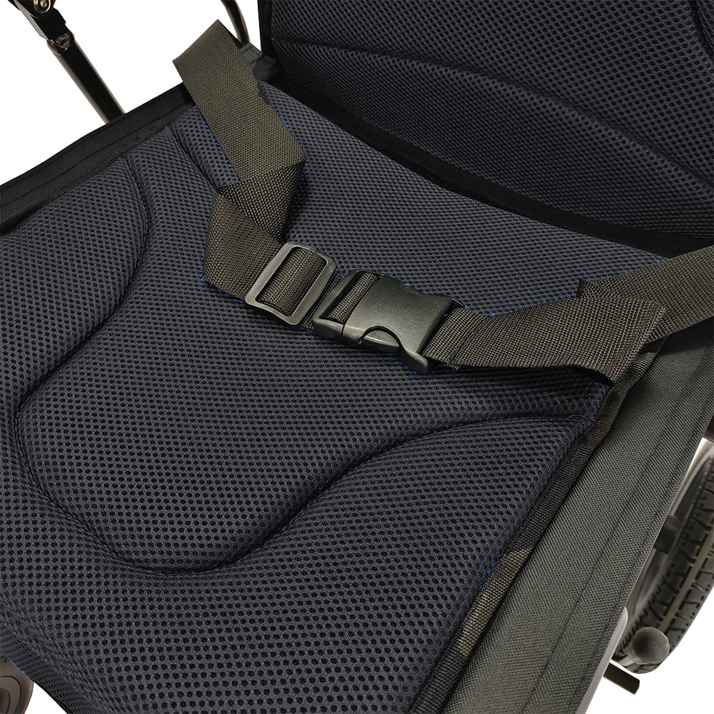Eeeza Foldable Electric Wheelchair – Dual Motor Mobility with 10–15km Range, Compact & Travel-Ready