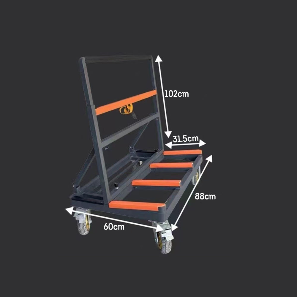 Eeeza High-quality Foldable Glass Trolley