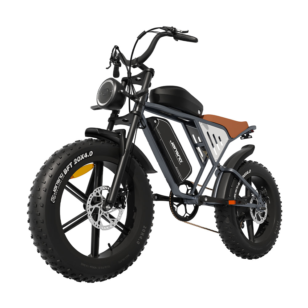 JANSNO High-Carbon Steel Electric Bicycle With 750W Brushless DC Motor