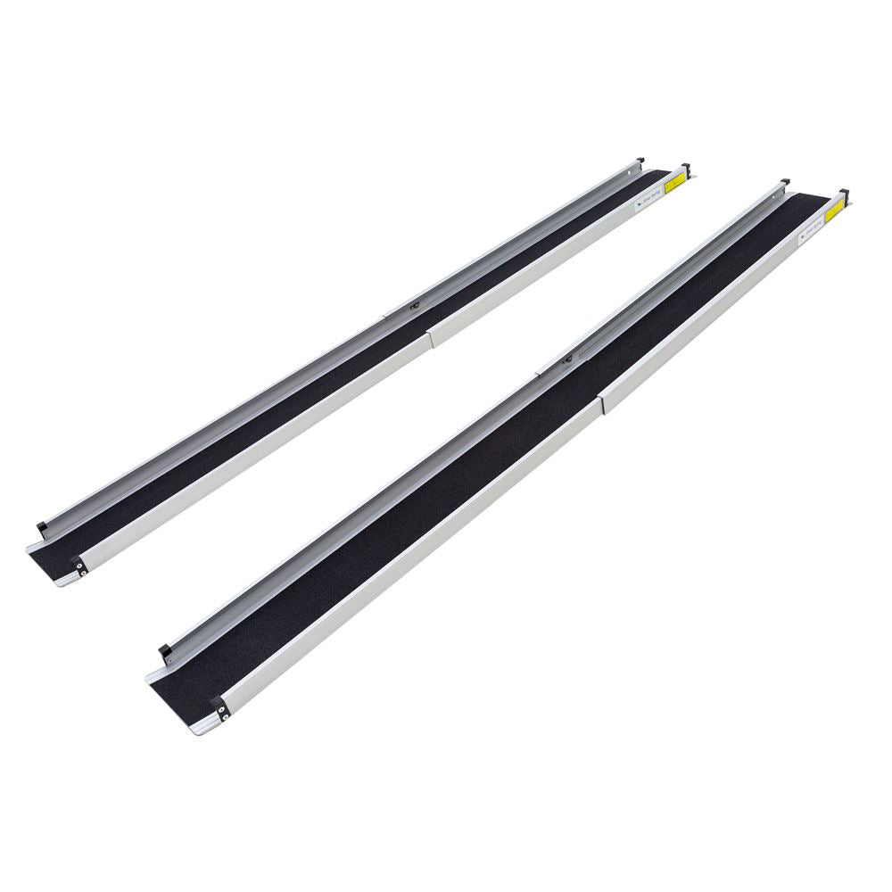 Eeeza 2FT/3FT/4FT/5FT Foldable Aluminum Alloy Wheelchair Ramp