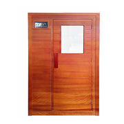 Eeeza 1-person/2-person Red Sandalwood Indoor Sauna