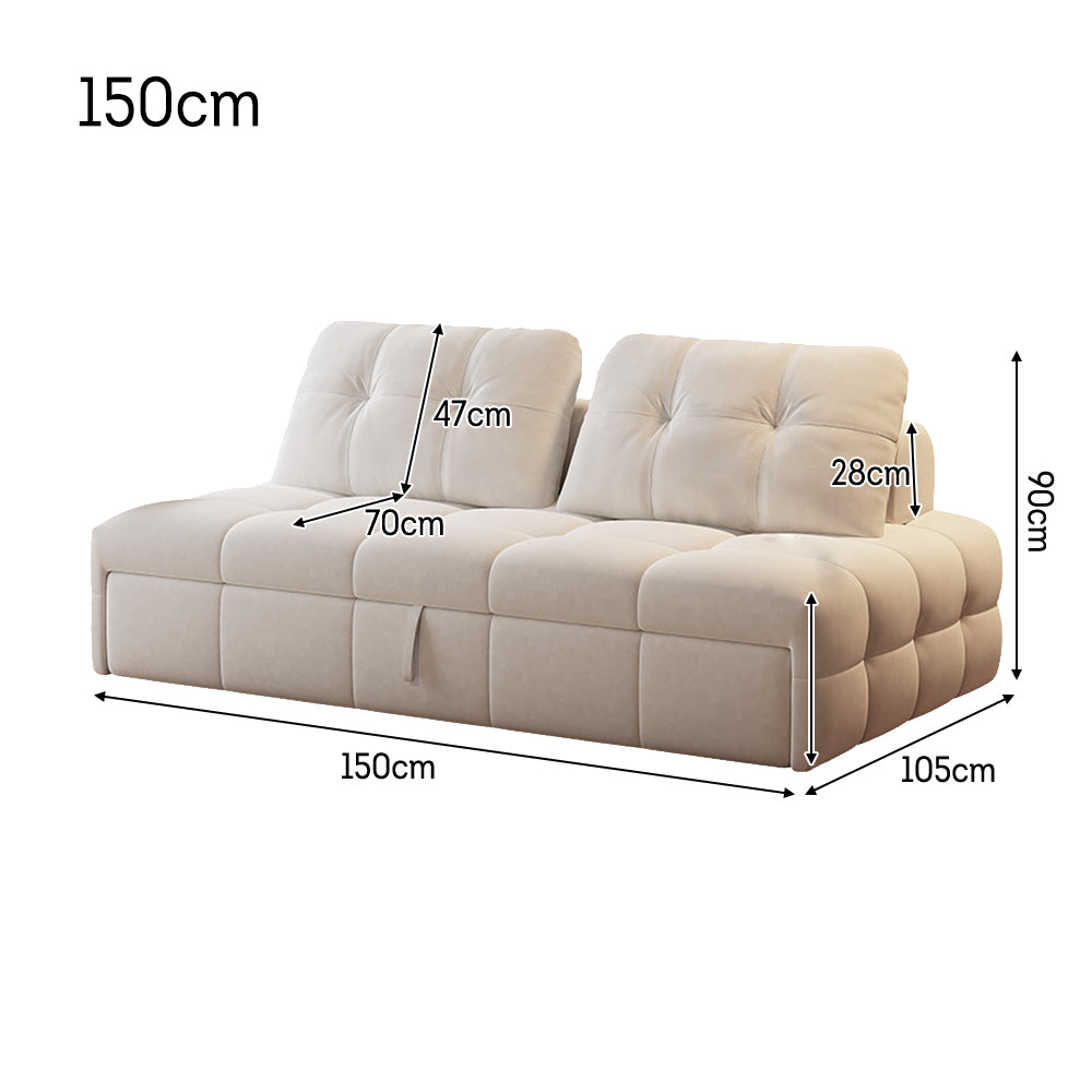 Eeeza High-Density Two-in-one Single/Double Sofa