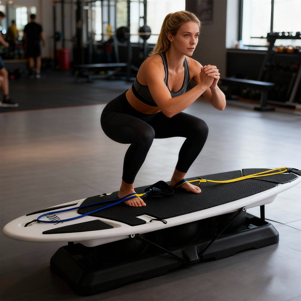 Eeeza Pilates Surfboard With Multiple Training Modes