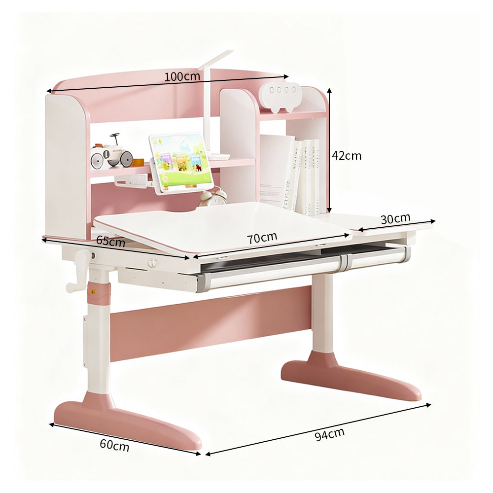 Eeeza Simple And Stylish Solid Wood Kids Desk