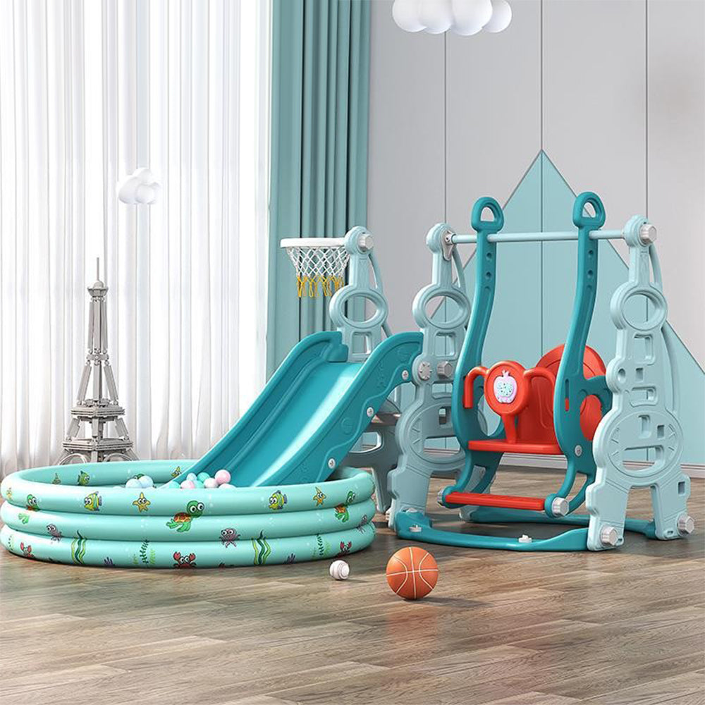 Eeeza 4-in-1 Children's Slide With Swing