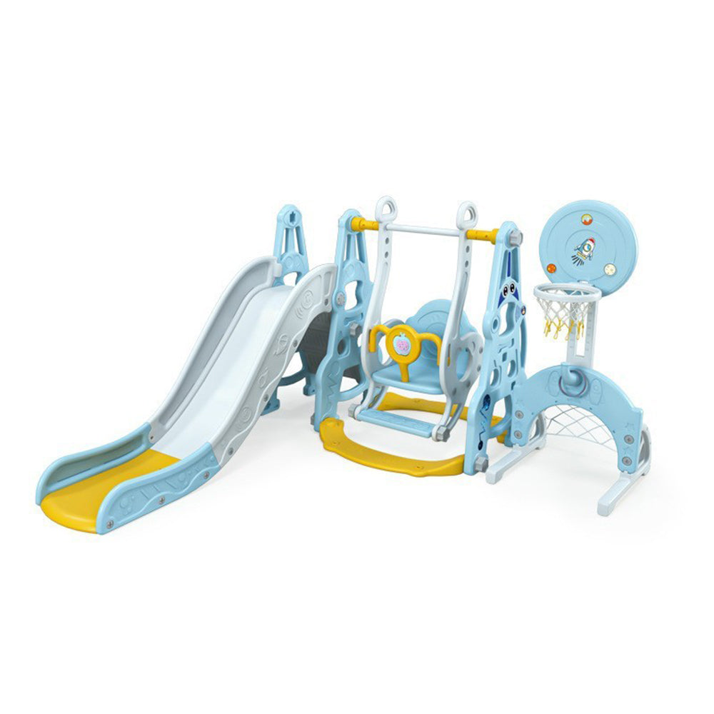Eeeza 6-in-1 Children's Slide With Swing