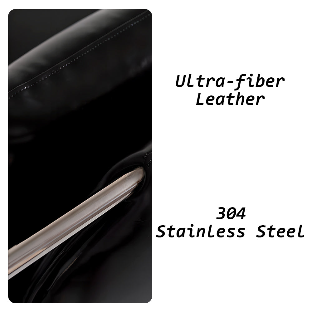 Eeeza Minimalist Office/Home Microfiber Leather Sofa