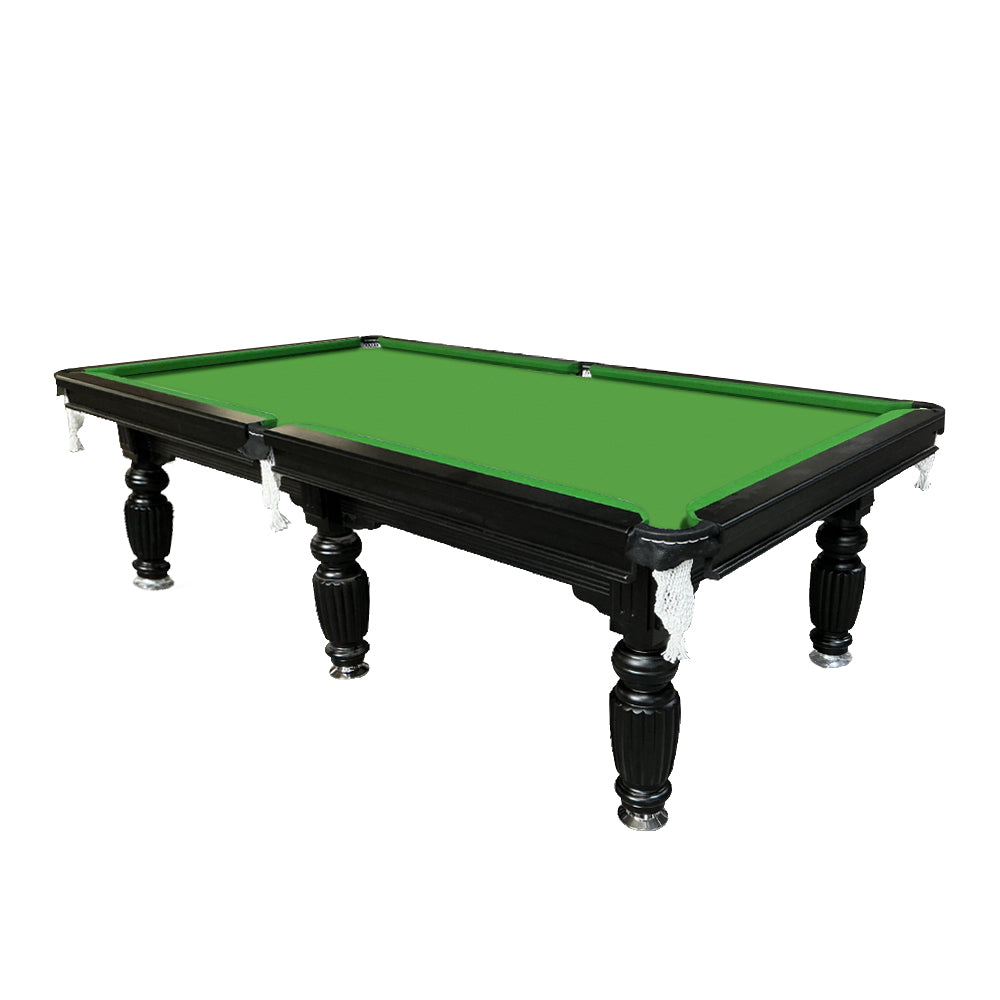 Eeeza 9FT Slate Billiard Pool Table with Full Accessories – Black Frame Edition