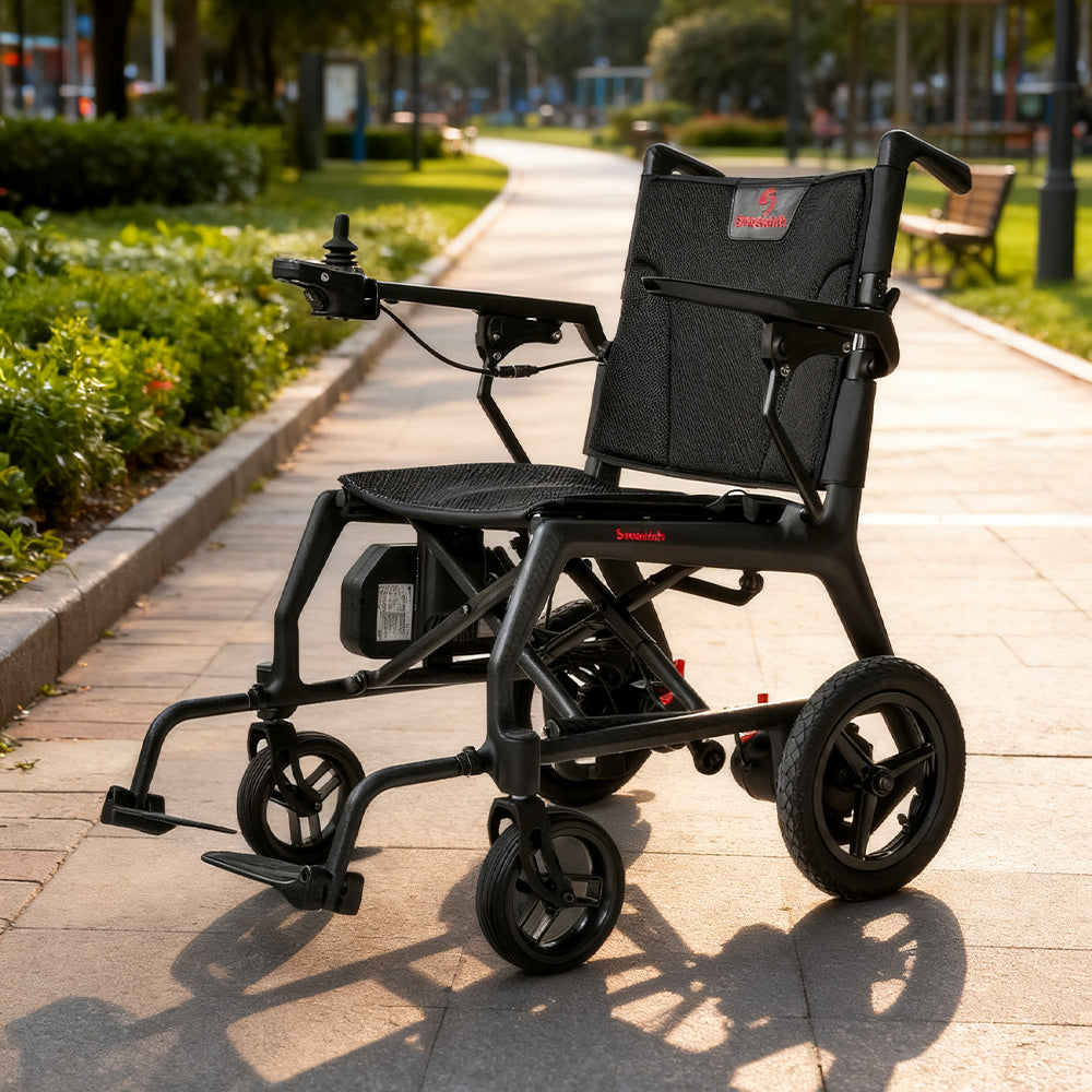 METRO MOBILITY Foldable 24V10Ah Electric Wheelchair With Brushless